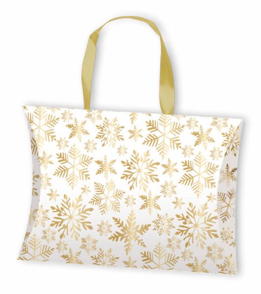 Faltschachtel Schneekristalle Faltschachtel Schneekristalle