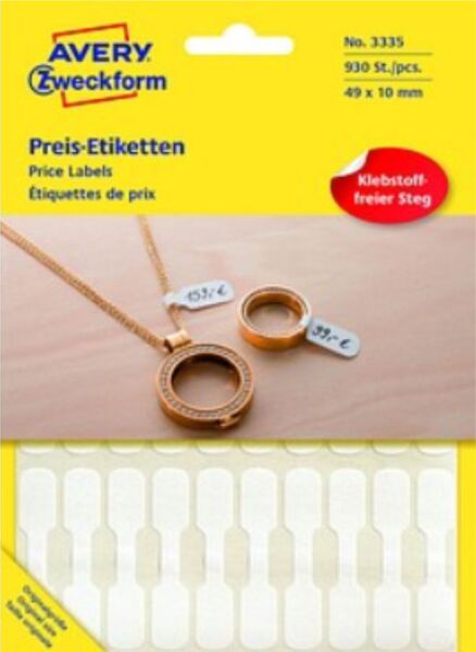 ZF Etiketten 10 x 49