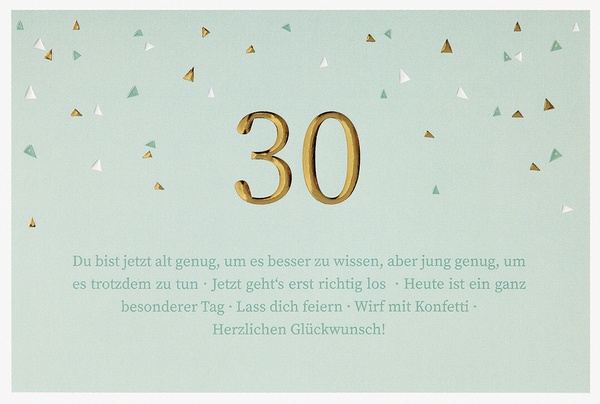 Bill. Fixzahl Spruch quer 