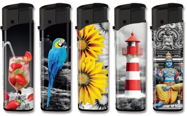 Biflame Fzg. el. Grey&Colour