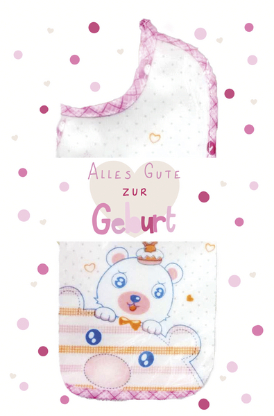 Bill. Ereignis Lätzchen rosa