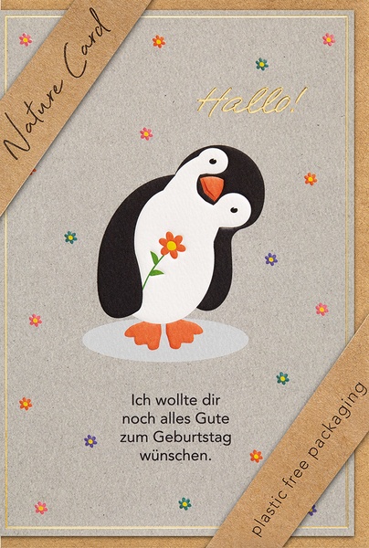 Bill. NC Geb. Pinguin 11,5x17