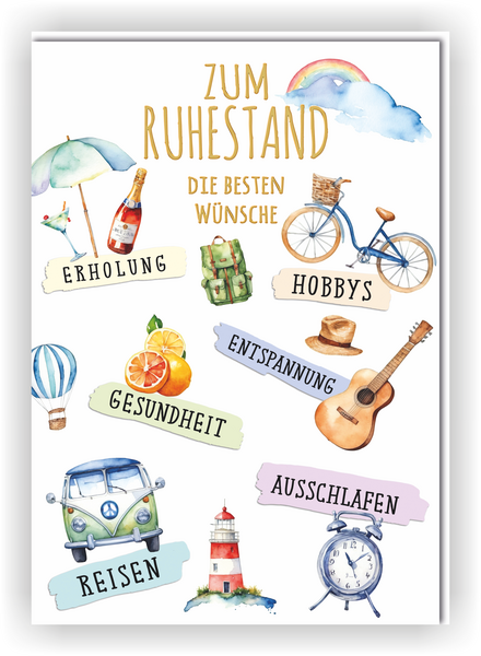 Riesen Bill. A4  Ruhestand