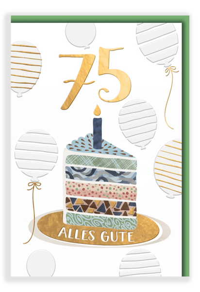 Bill. Fixzahl Torte 75