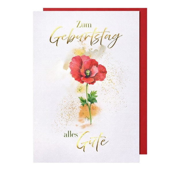 Bill. Gebtg. Mohnblume