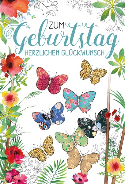 Bill. Geb. Schmetterling
