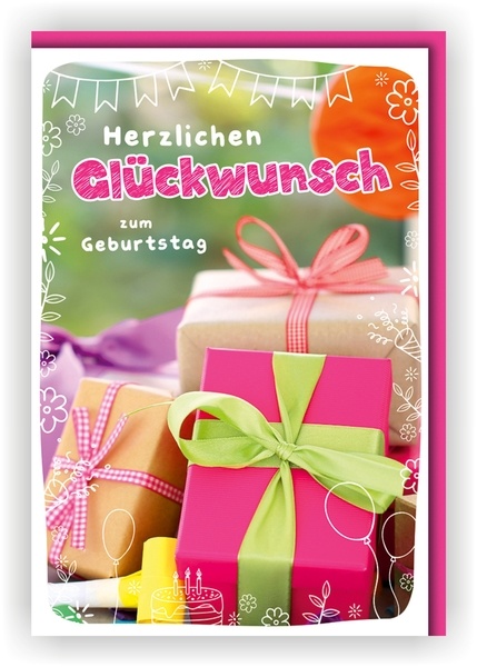 Bill. Geburtstag Packerl