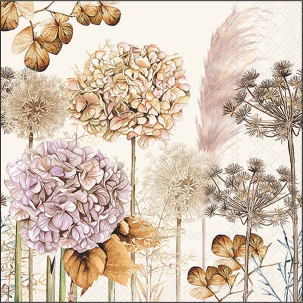 Servietten 33/33 Amb. Blumen Servietten 33/33 Amb. Blumen