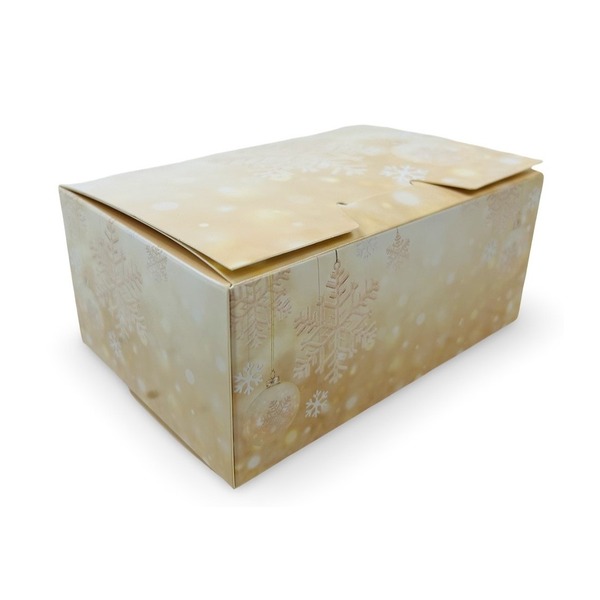 Faltschachtel creme/gold