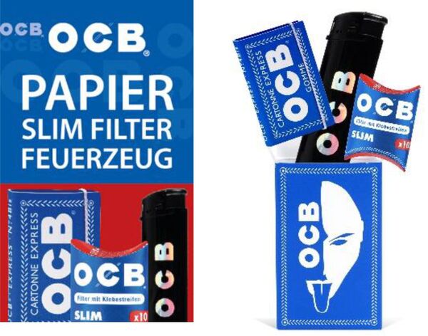 OCB Automatenschachtel BLAU
