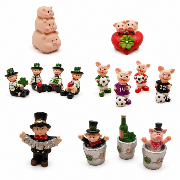 Display Glücks-Figuren