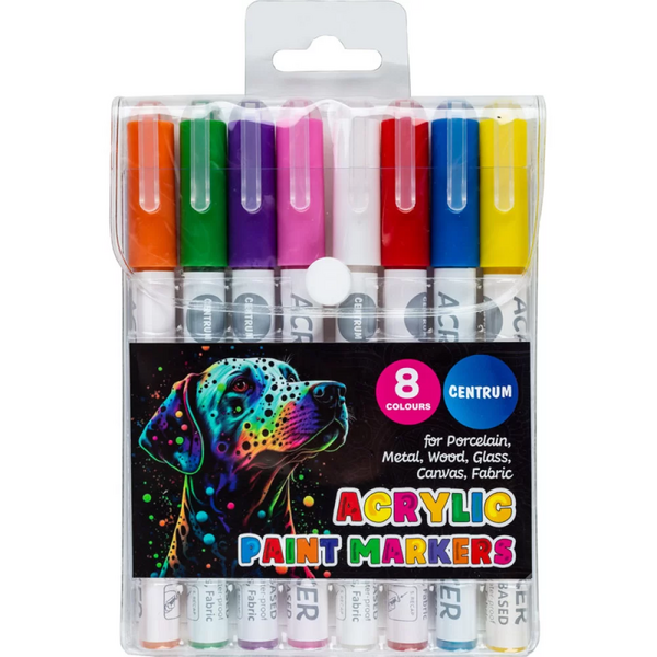 Acryl Marker-Set 8 Farben Acryl Marker-Set 8 Farben