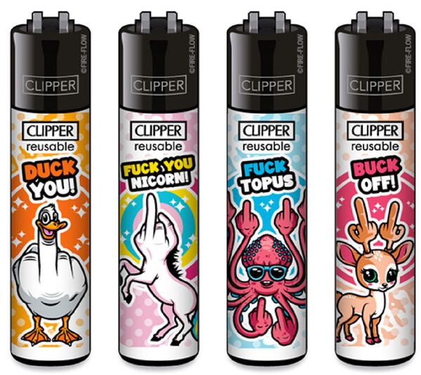 Clipper Fzg. Fuck you Animals