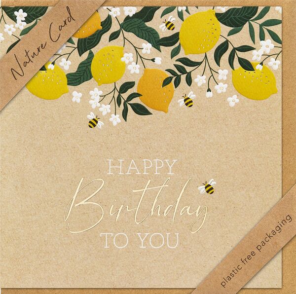 Bill. NC Geb.Zitrone 15,5x15,5