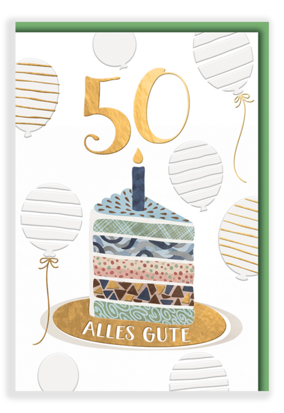 Bill. Fixzahl Torte 50