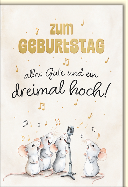 Bill. Geb. Mäuseband/Musik Bill. Geb. Mäuseband/Musik