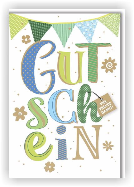 Bill. Gutschein Schrift