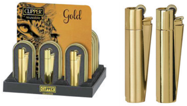 Clipper Fzg. Metall Gold