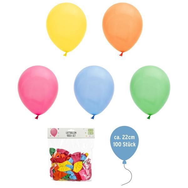 Luftballons 22 cm /100