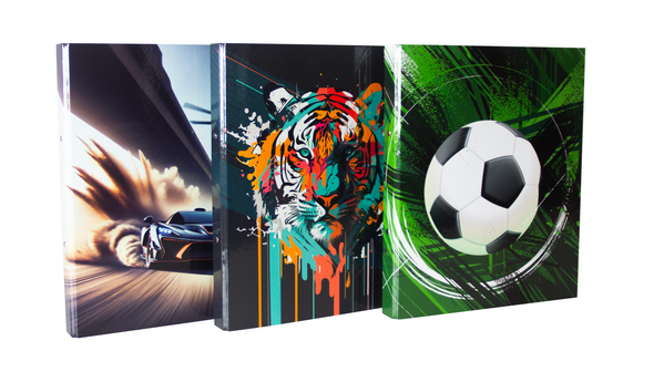 Ringmappe für Boys, 3 Motive