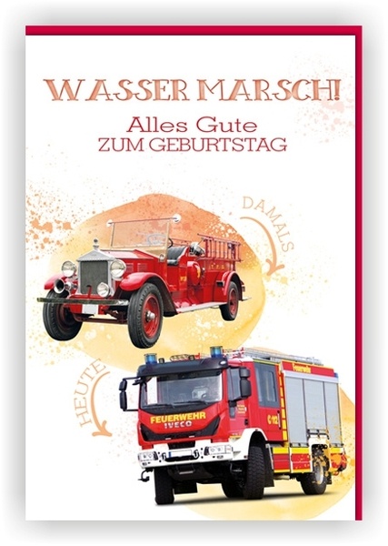 Bill. Geburtstag Feuerwehr