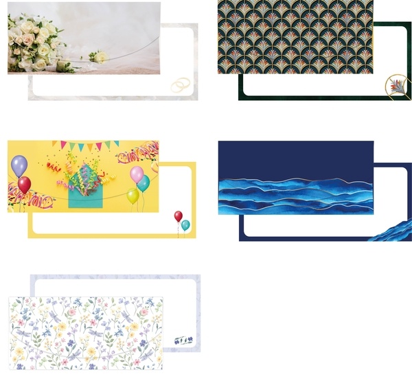 Gutscheinverpackung 5 x 2 Stk. Gutscheinverpackung 5 x 2 Stk.