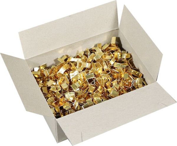 Clip-Fix 33 x 8 mm, gold /1000