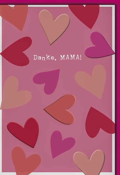 Bill. Muttertag Herzen