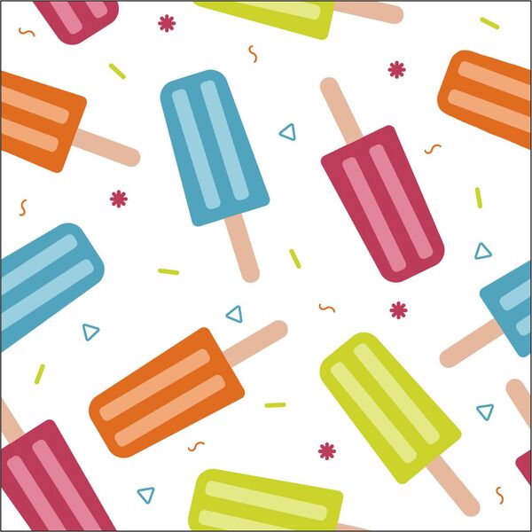 Servietten 33/33 P&D Eis