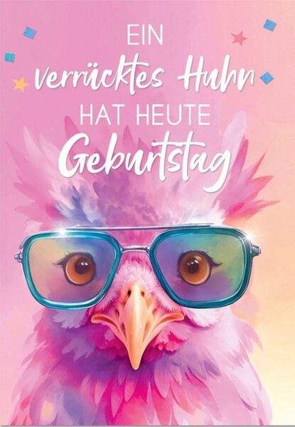 Bill. Geb. verrücktes Huhn Bill. Geb. verrücktes Huhn