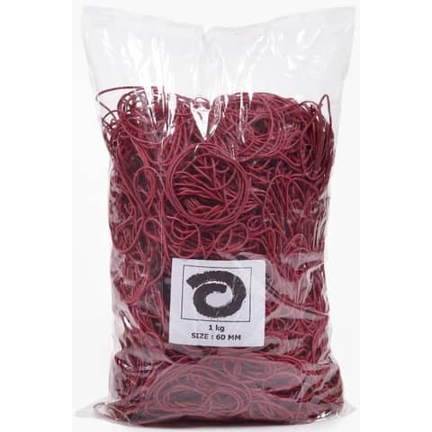 Gummiringe 60mm  1 kg.