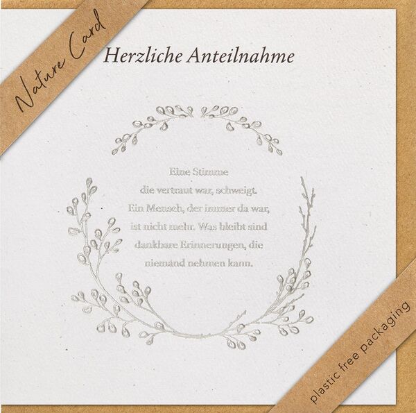 Bill. NC Trauer 15,5x15,5