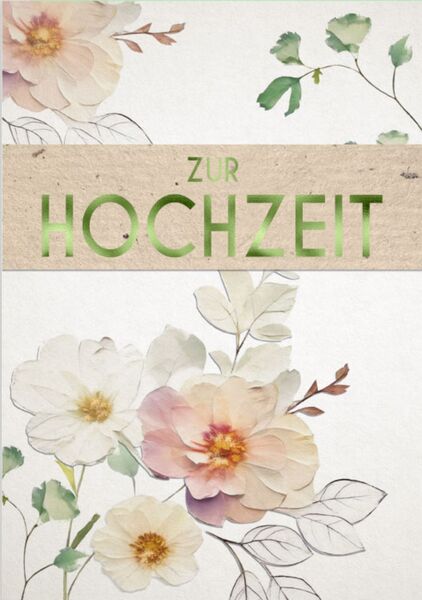 Bill. Vermählung  floral