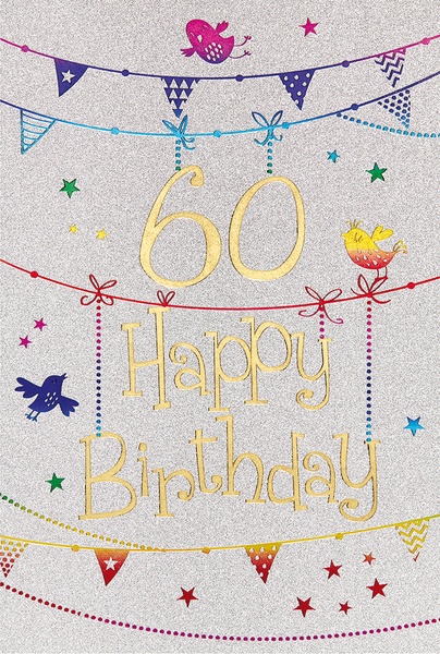 Bill. Fixzahl Glitter  60