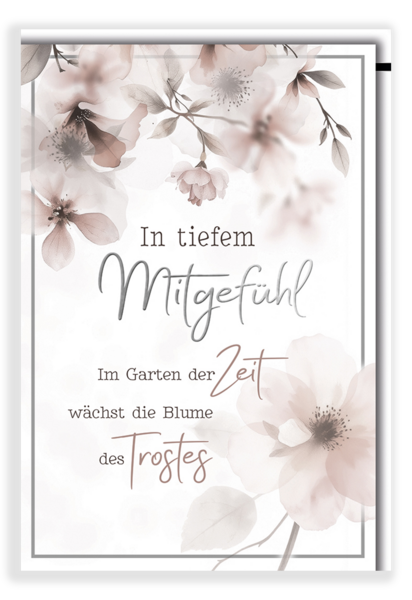 Bill. Trauer Blüten