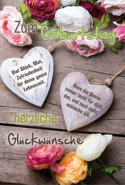 Bill. Geb. Spruch/Herzen