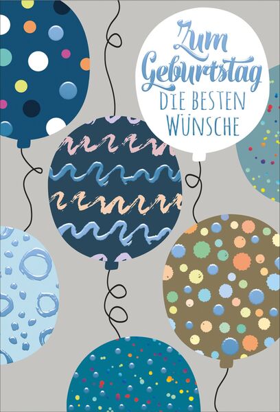 Bill. Geburtstag Luftballon