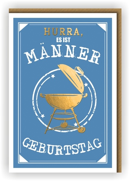 Bill. Geburtstag Männer BBQ