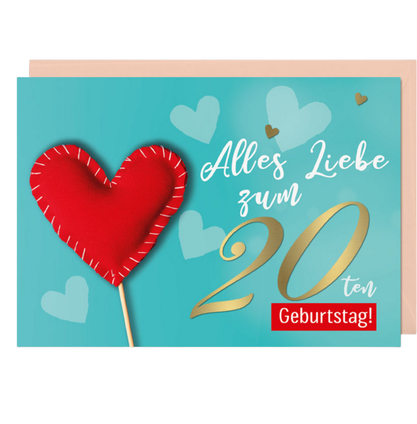 Bill. FZ Herz quer 20