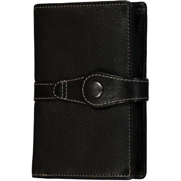 Damenbörse Leder schwarz Damenbörse Leder schwarz