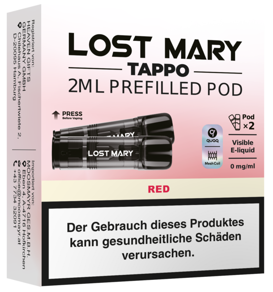 LM Tappo Pods 2er Red