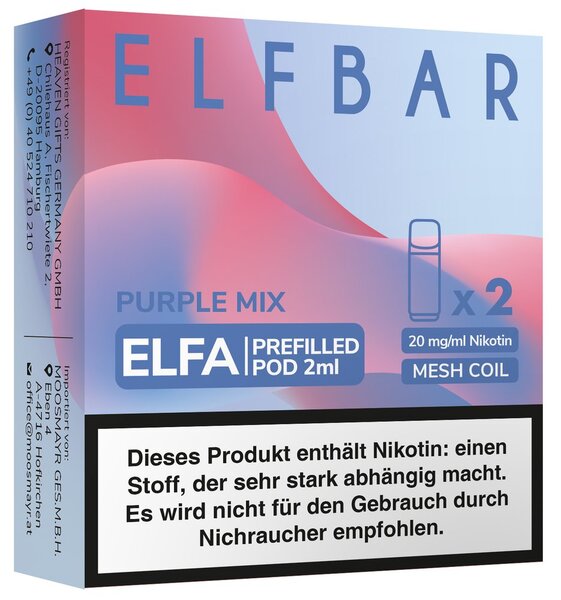 ELFA Pods Purple Mix