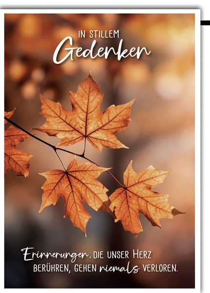 Bill. Trauer Blätter