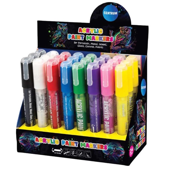 Acryl Marker 8 Farben sortiert Acryl Marker 8 Farben sortiert