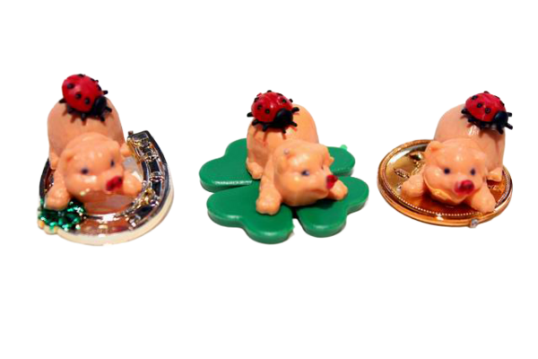 Gummischwein liegend 3,1 cm