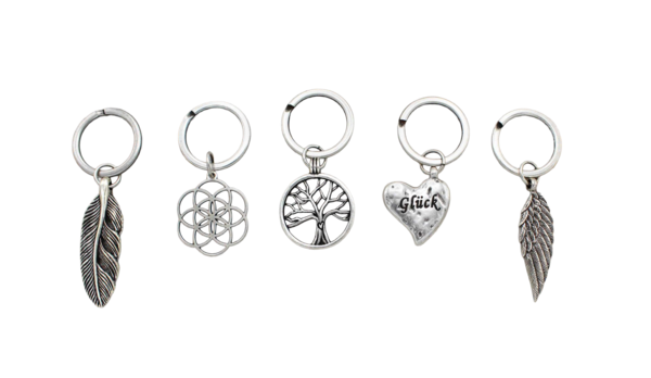 Schlüsselanhänger Symbole