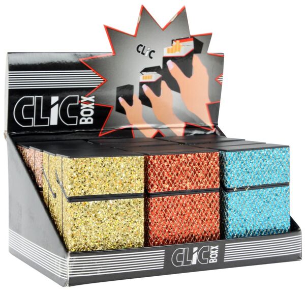 Zig. Box Clic KingSize Glitter
