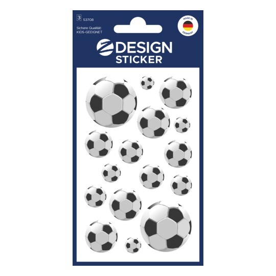 Schmucketiketten Fußball