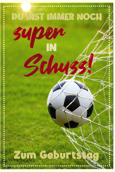 Bill. Geburtstag Fußball Bill. Geburtstag Fußball