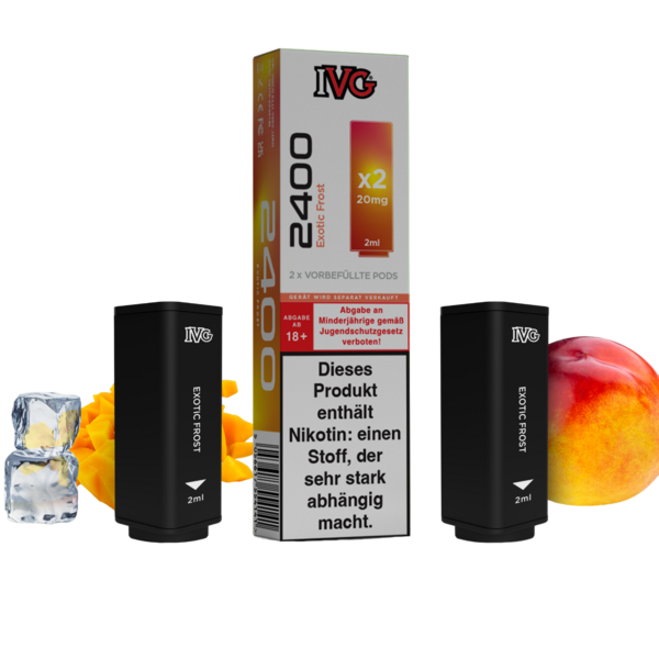 IVG 2400 Pods 2er Exotic Frost